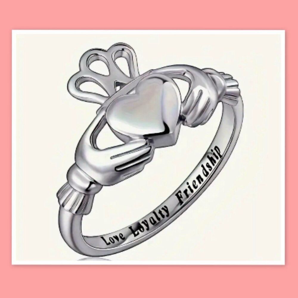 Sterling Silver Claddagh Ring
